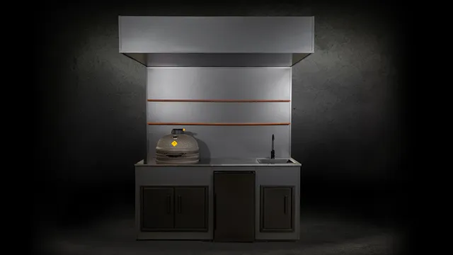 Open Kamado Cabana