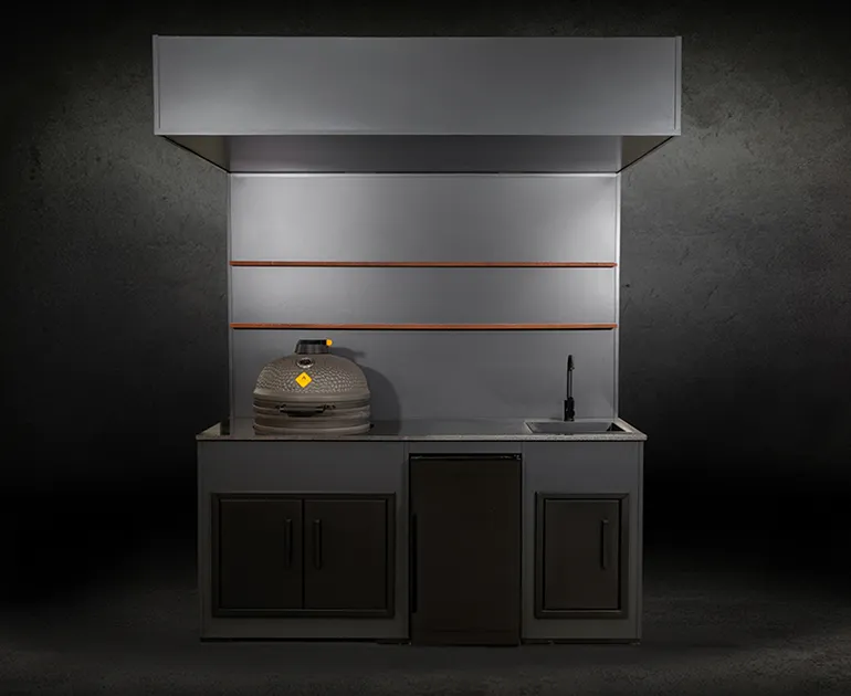 Open Kamado Cabana